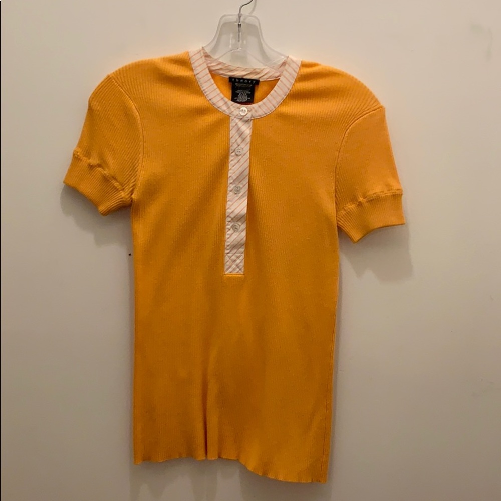 Theory short sleeve sweater
